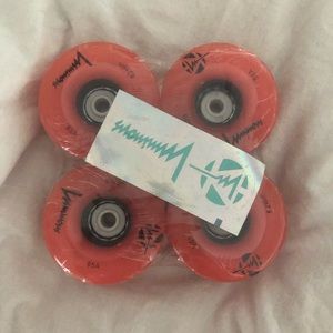 luminous coral glow wheels.